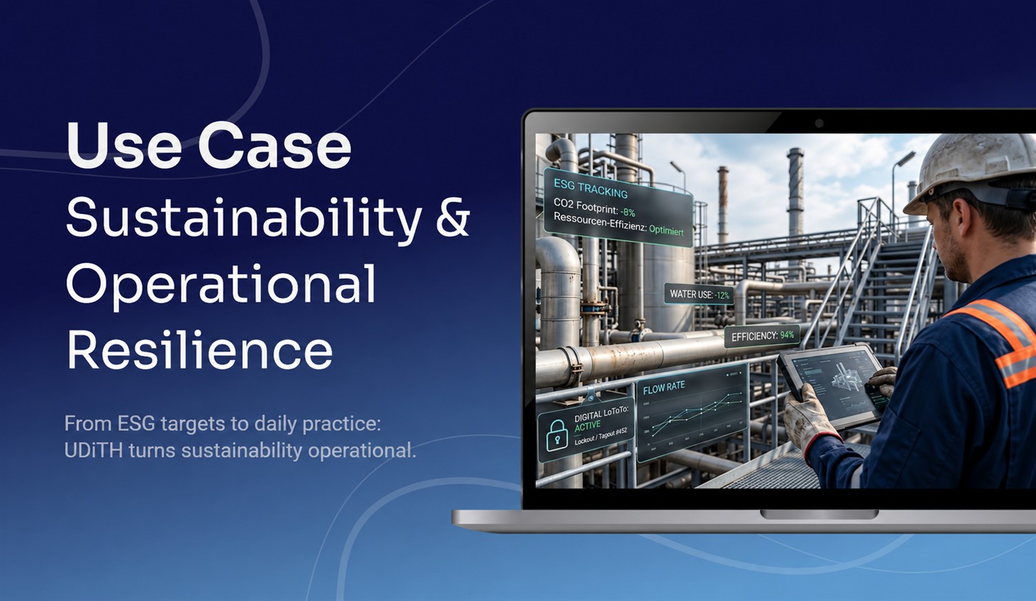 Use Case Digital Twin Sustainability Operational Resilience
