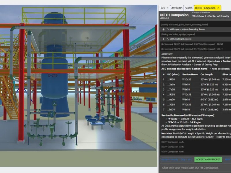 Introducing UDiTH Companion: AI that works on your digital twin