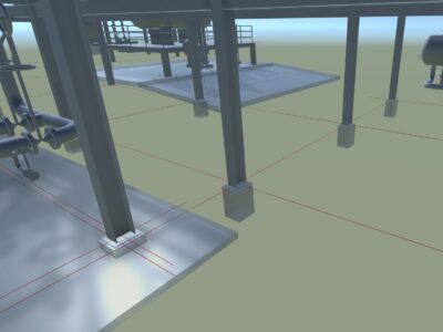 screen udith grid line support digital twin software